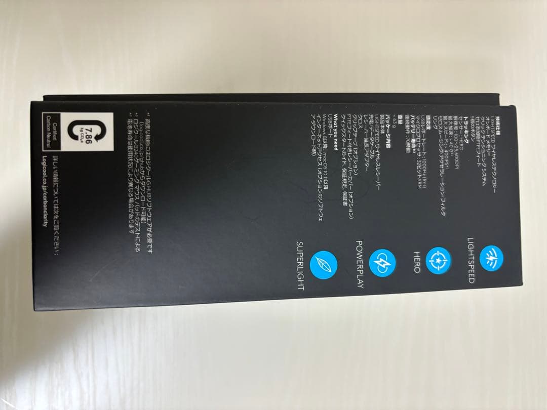 【美品】Logicool G PRO X SUPERLIGHT ゲーミングマウス