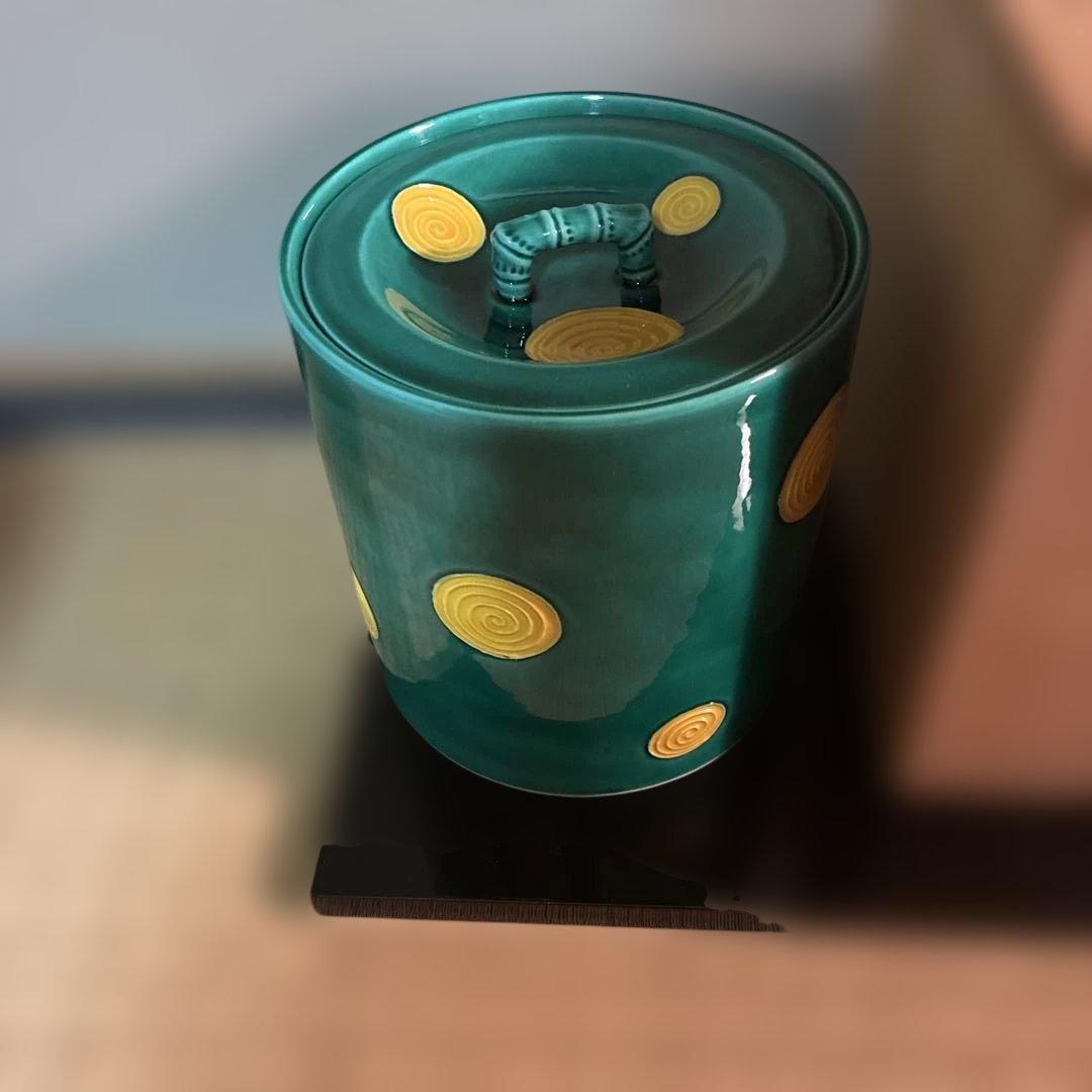 新品蓋付き　陶器 水差し定価31万