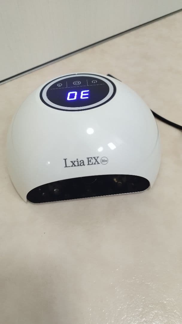 【オマケ付き】Lxia EX 36W/LEDネイルランプ ホワイト