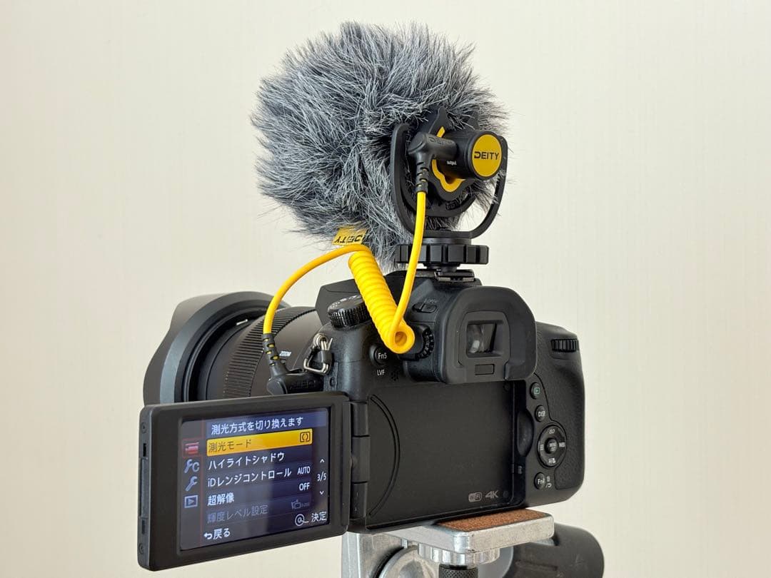 30分録画制限解除 DMC-FZ1000 外付マイク、ACアダプター付
