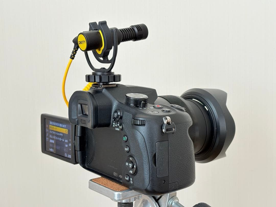 30分録画制限解除 DMC-FZ1000 外付マイク、ACアダプター付