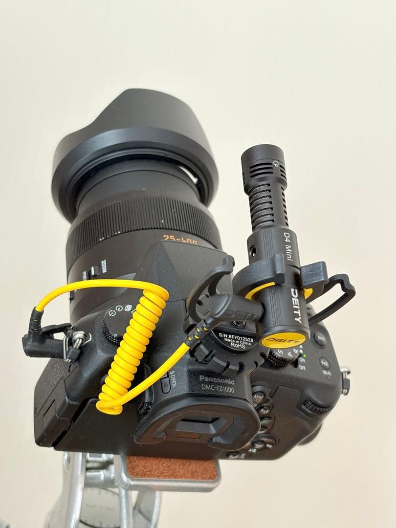 30分録画制限解除 DMC-FZ1000 外付マイク、ACアダプター付
