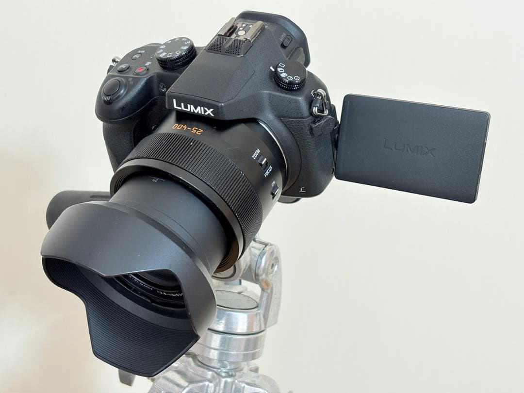 30分録画制限解除 DMC-FZ1000 外付マイク、ACアダプター付