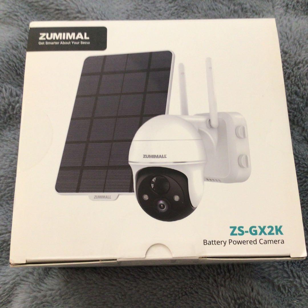 【500万超高画素・双方向通話・カラー暗視撮影】ZUMIMALL 防犯カメラ 屋