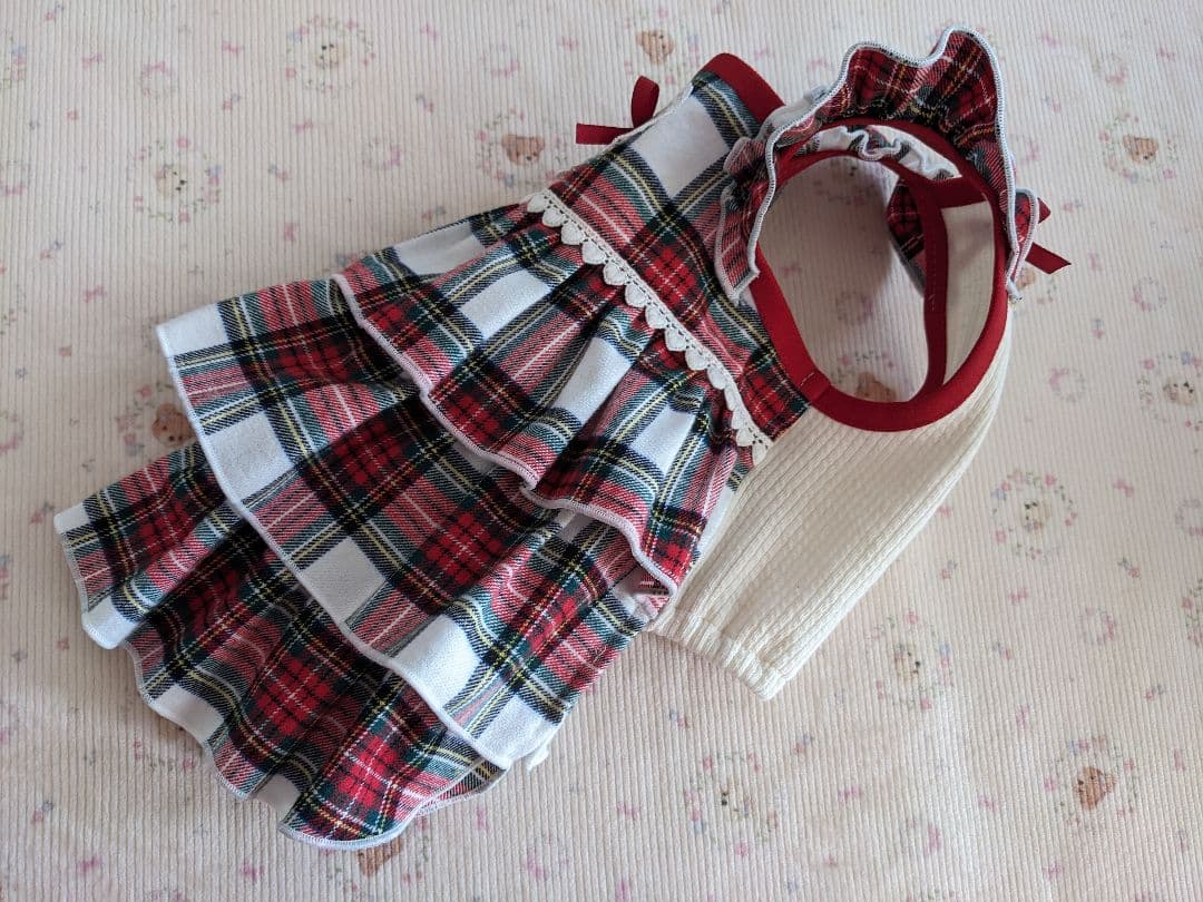 犬服ハンドメイドワンピース恵美子様