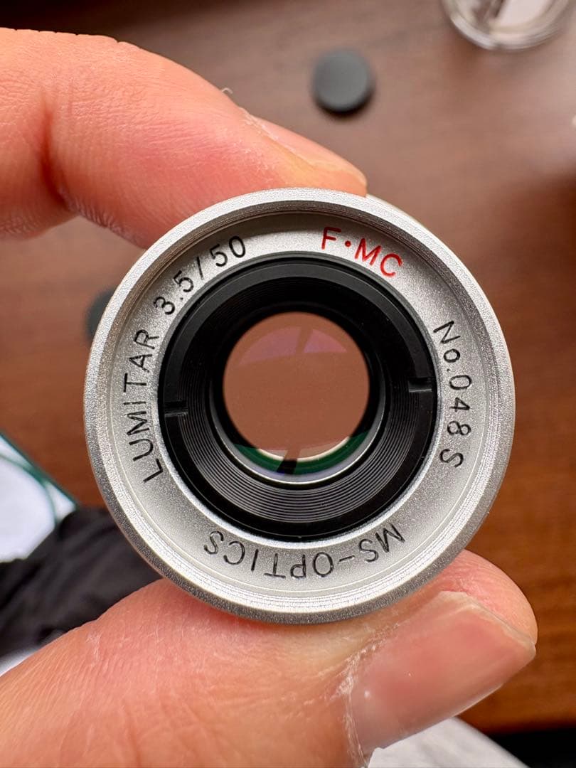 宮崎光学　MS-OPTICS LUMITAR 50mm F3.5 美品