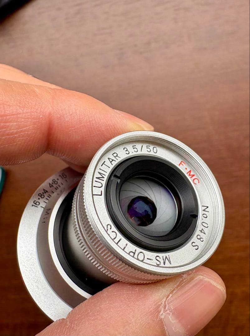 宮崎光学　MS-OPTICS LUMITAR 50mm F3.5 美品