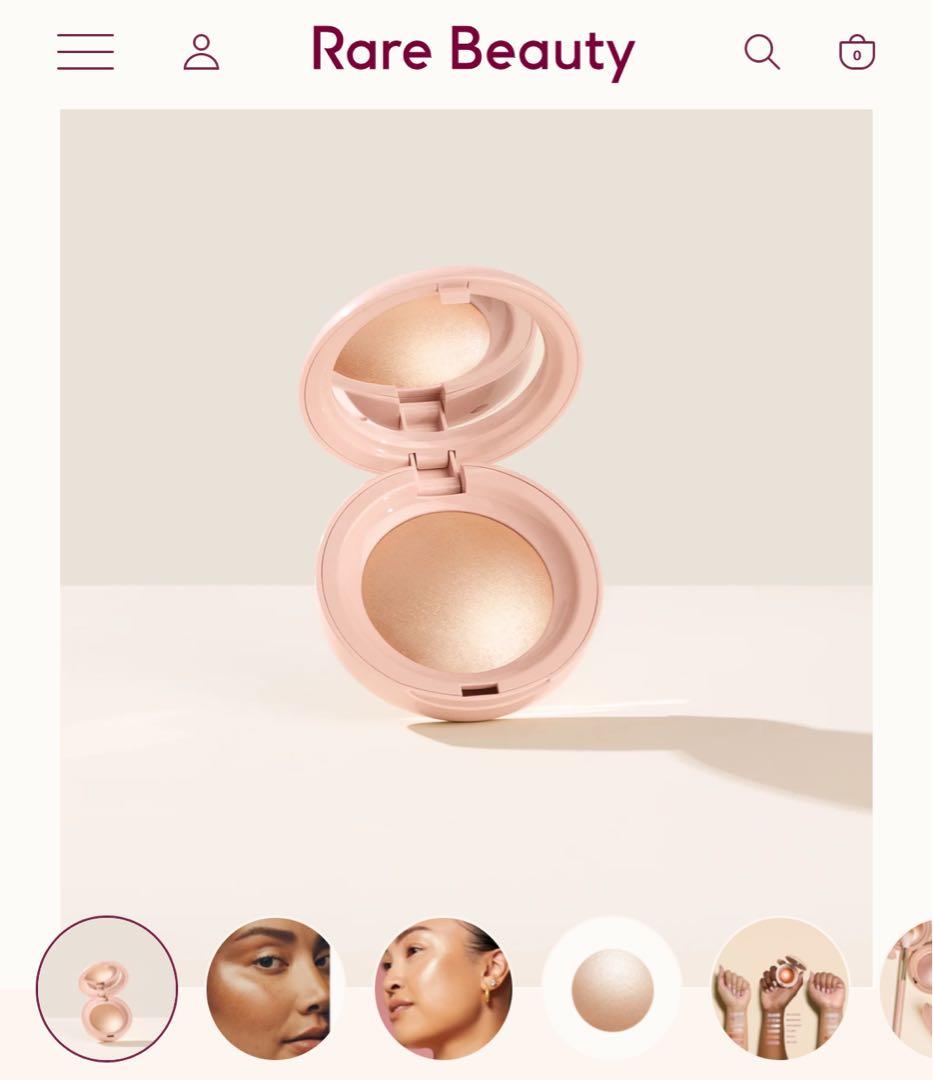 【日本未発売】Rare Beauty ハイライトパウダーシャンパンゴールド