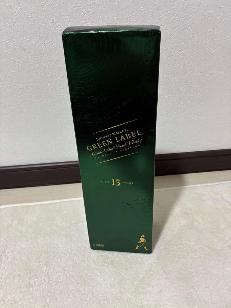 ジョニーウォーカー グリーンラベル 15年 1L