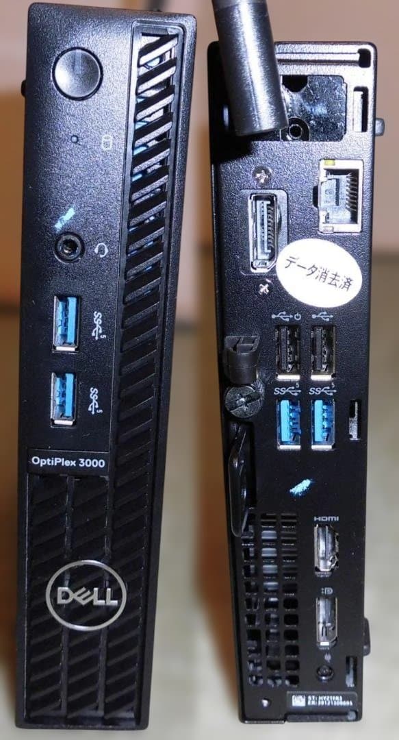 Windowsデスクトップ Optiplex 3000 Micro/Office2024Pro/16G256
