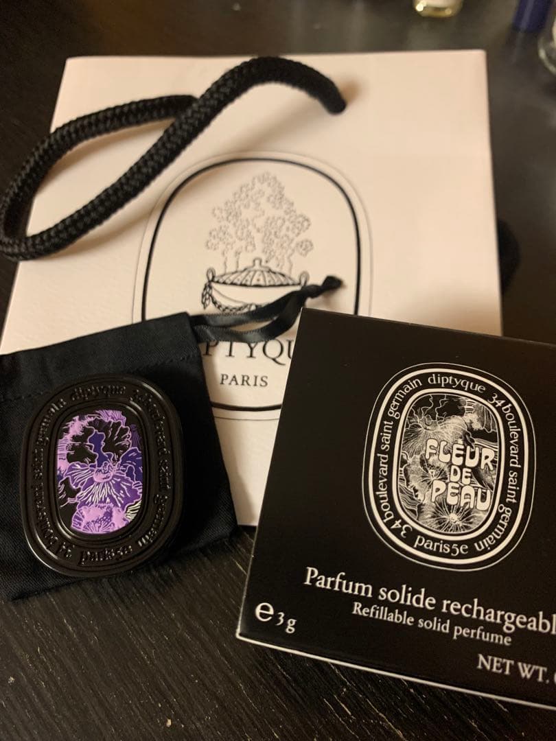 diptyque フルールドゥポー 練り香水　ディプティック