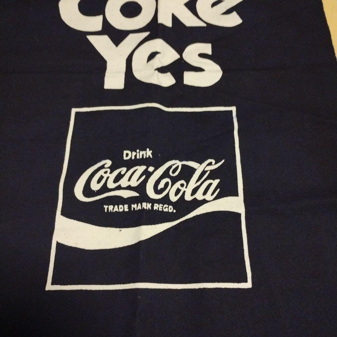 珍品/昭和レトロ！古いコカ・コーラの前掛け/Yes Coke Yes！