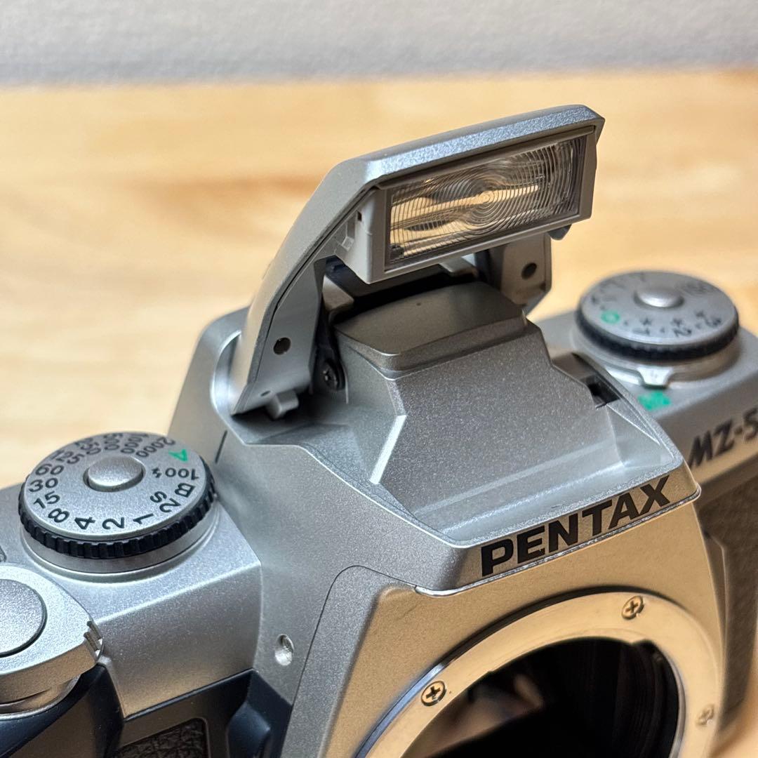 動作品 PENTAX MZ-5 シルバー 真鍮ギア ①