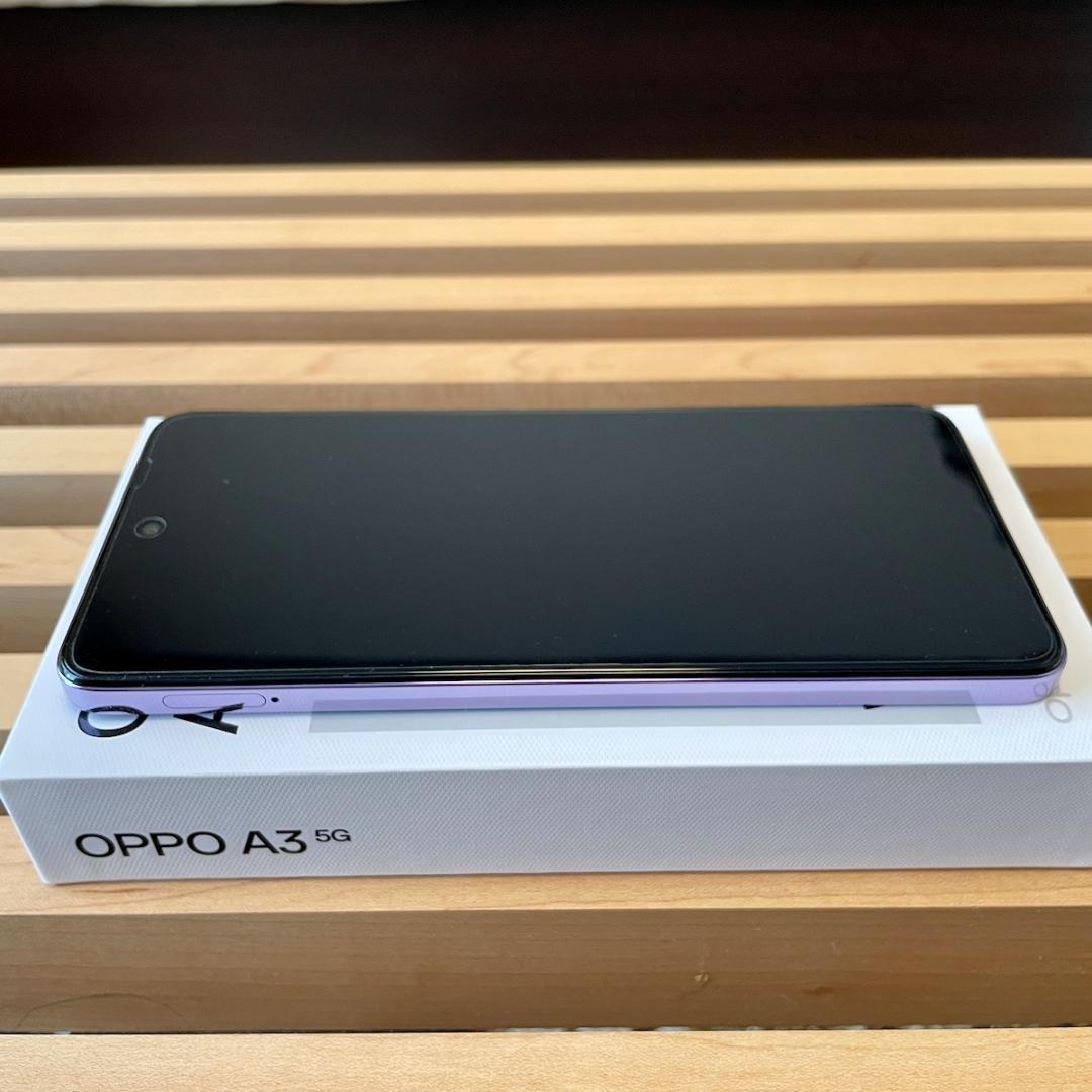 OPPO A3 5G パープル 128GB SIMフリー