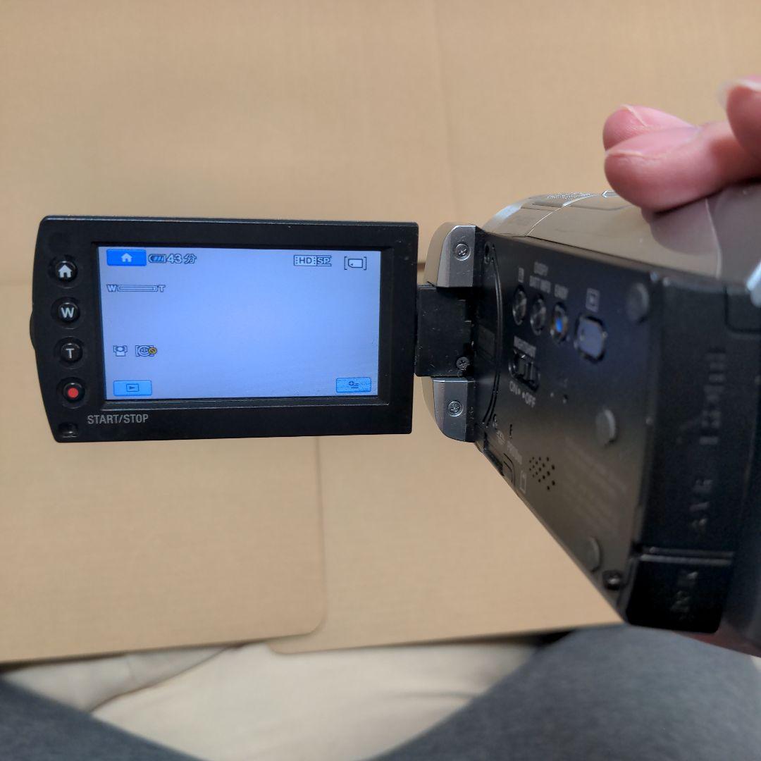 SONY HDR-CX12 ビデオカメラ 本体と付属品
