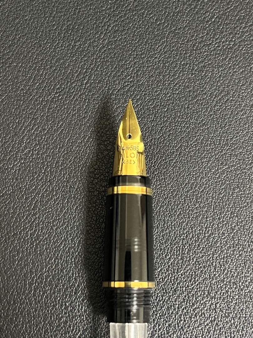 Pilot パイロット Elabo エラボー 万年筆 ブラック 金属軸 調整品