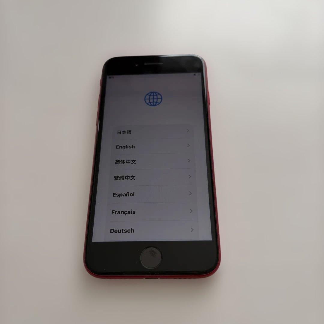 iPhone SE 第3世代 SIMフリー　レッド