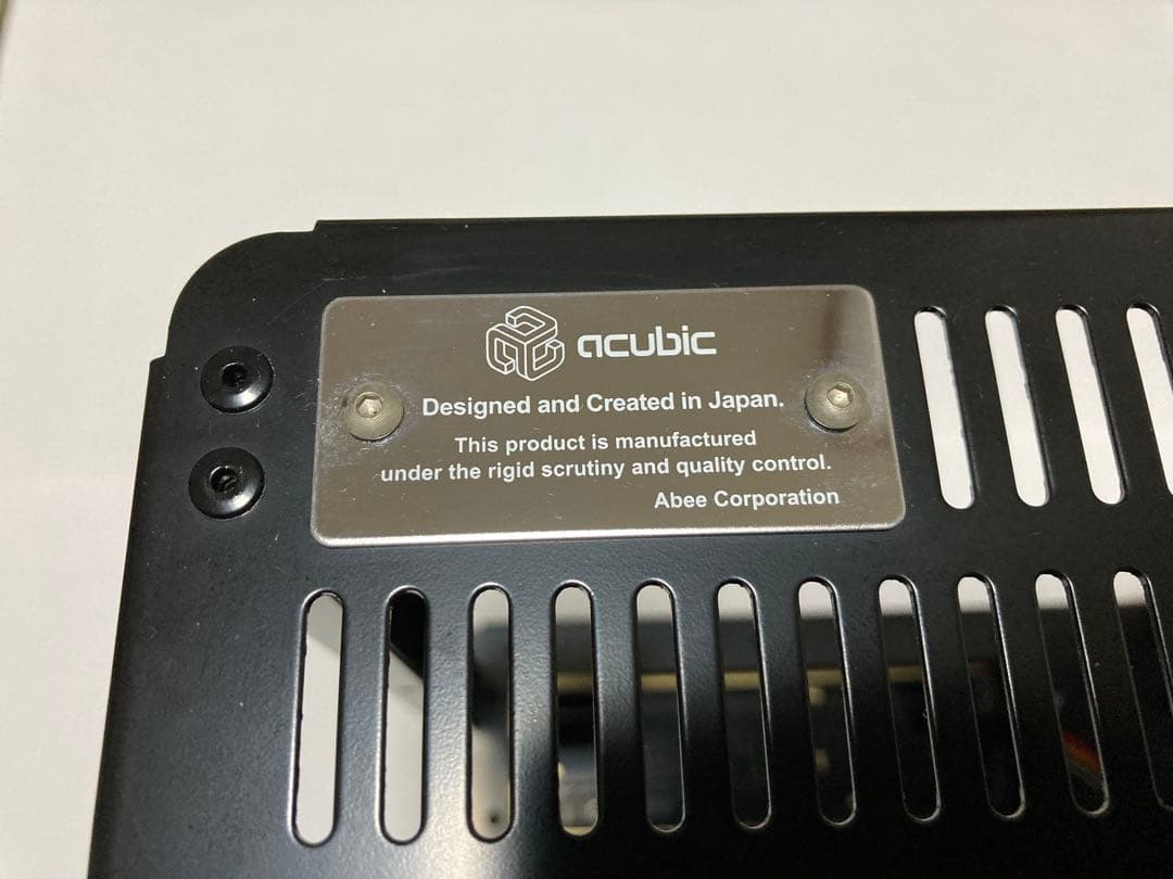 Abee acubic D20 ACE-D20-CG Mini-ITX ケース