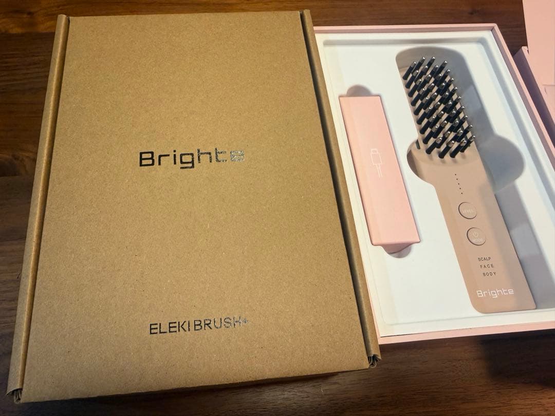 Brighte ELEKII BRUSH+ 美顔器 ピンク
