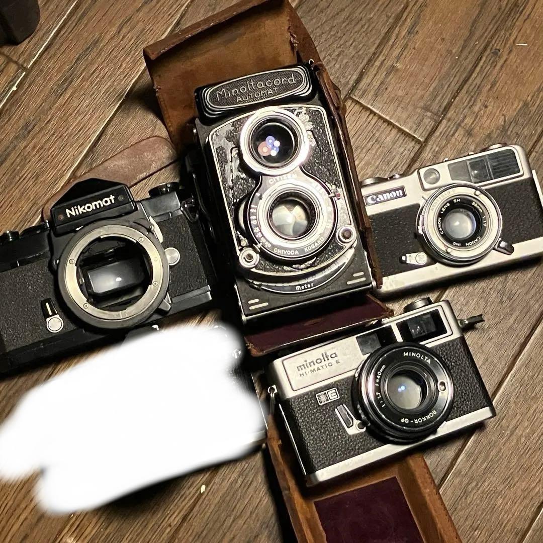 ジャンクカメラ フィルムカメラ レンズ 4点まとめ売り