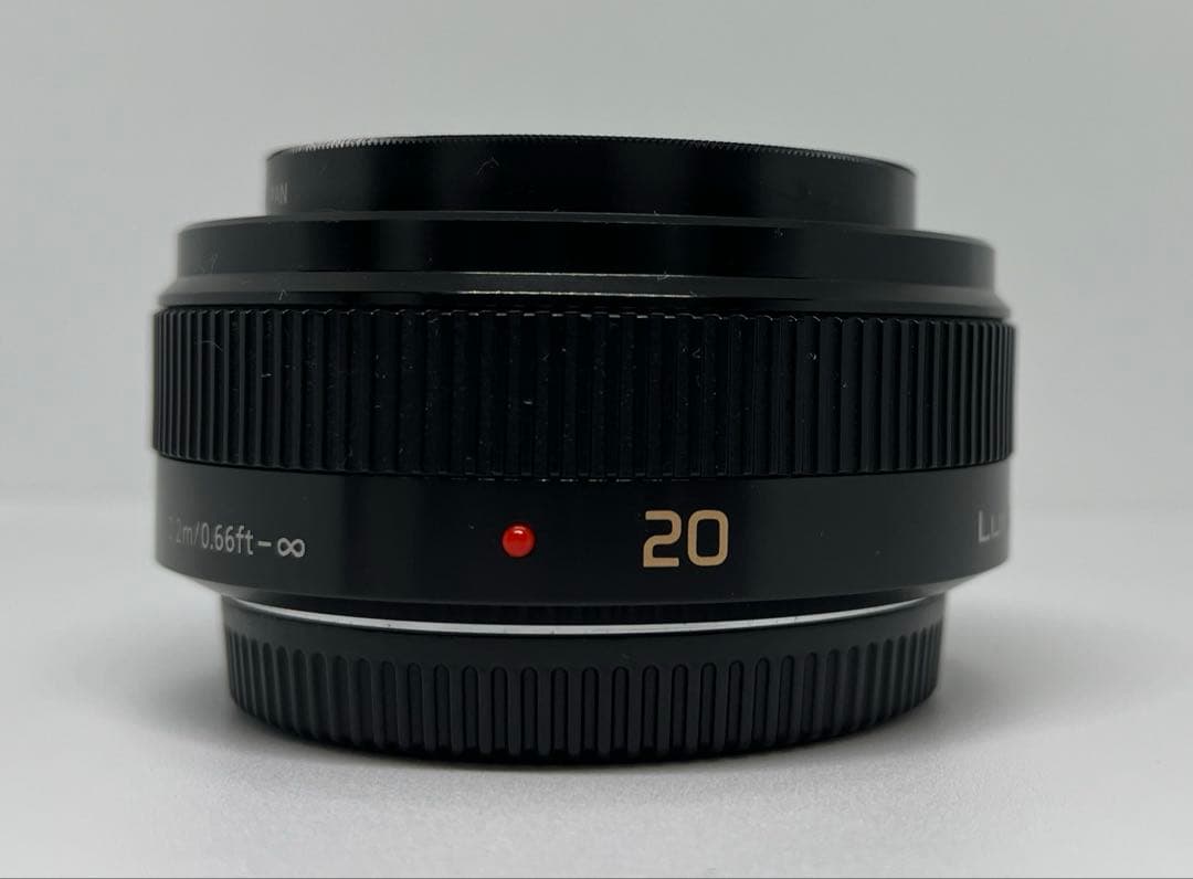 パナソニック 単焦点レンズ G 20mm/F1.7 HO2OA-K