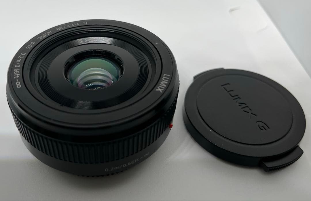 パナソニック 単焦点レンズ G 20mm/F1.7 HO2OA-K