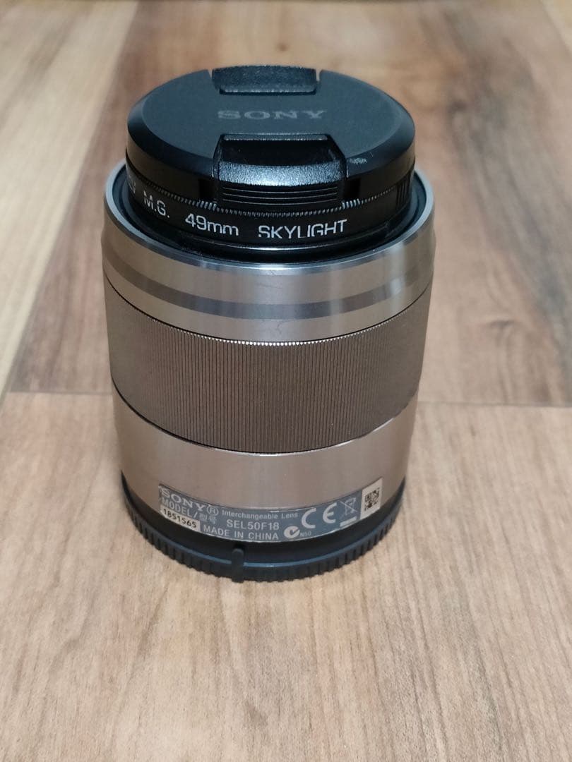 ソニー　sony eマウント　単焦点レンズ　50mm