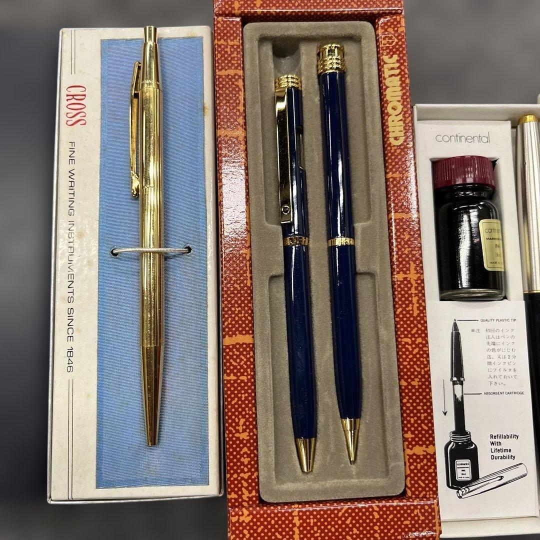 parker c ross 万年筆　ボールペン　など大量まとめ売る　現状品