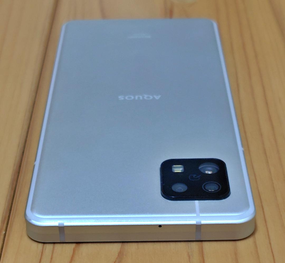 SHARP AQUOS sense6s SHG07 シルバー
