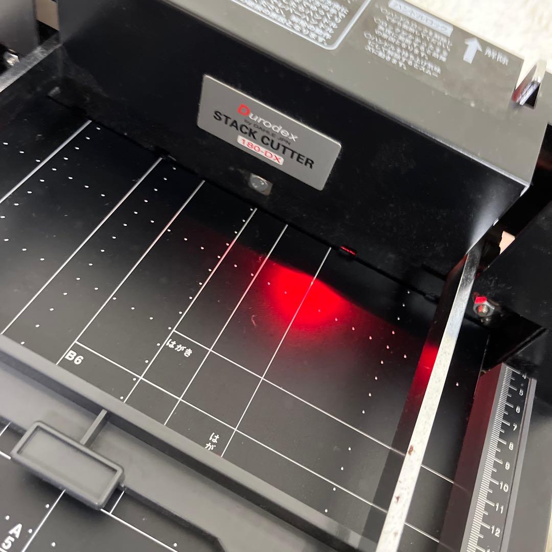 【美品】Durodex STACK CUTTER 180DX 裁断機