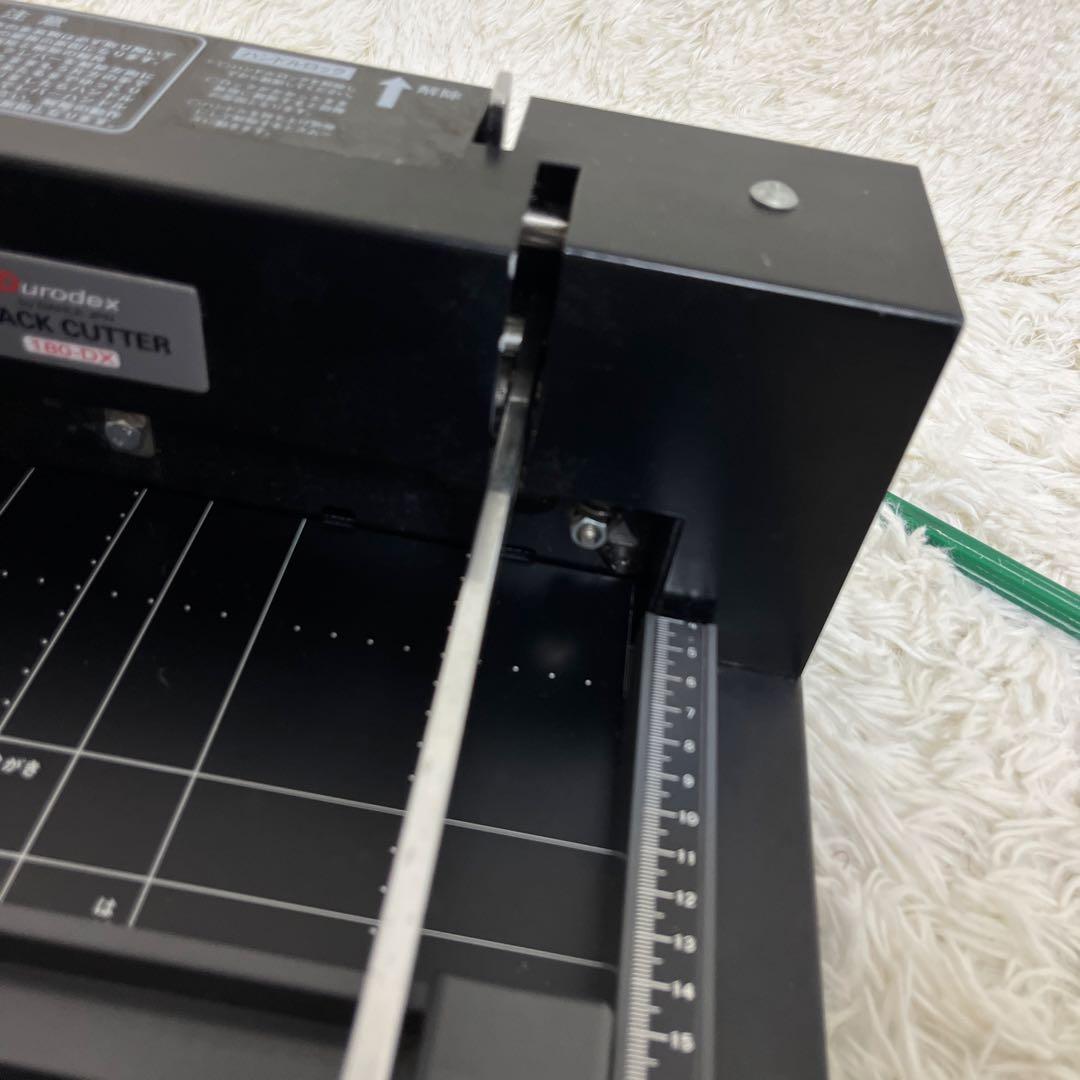 【美品】Durodex STACK CUTTER 180DX 裁断機