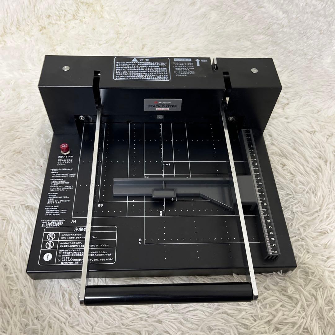 【美品】Durodex STACK CUTTER 180DX 裁断機
