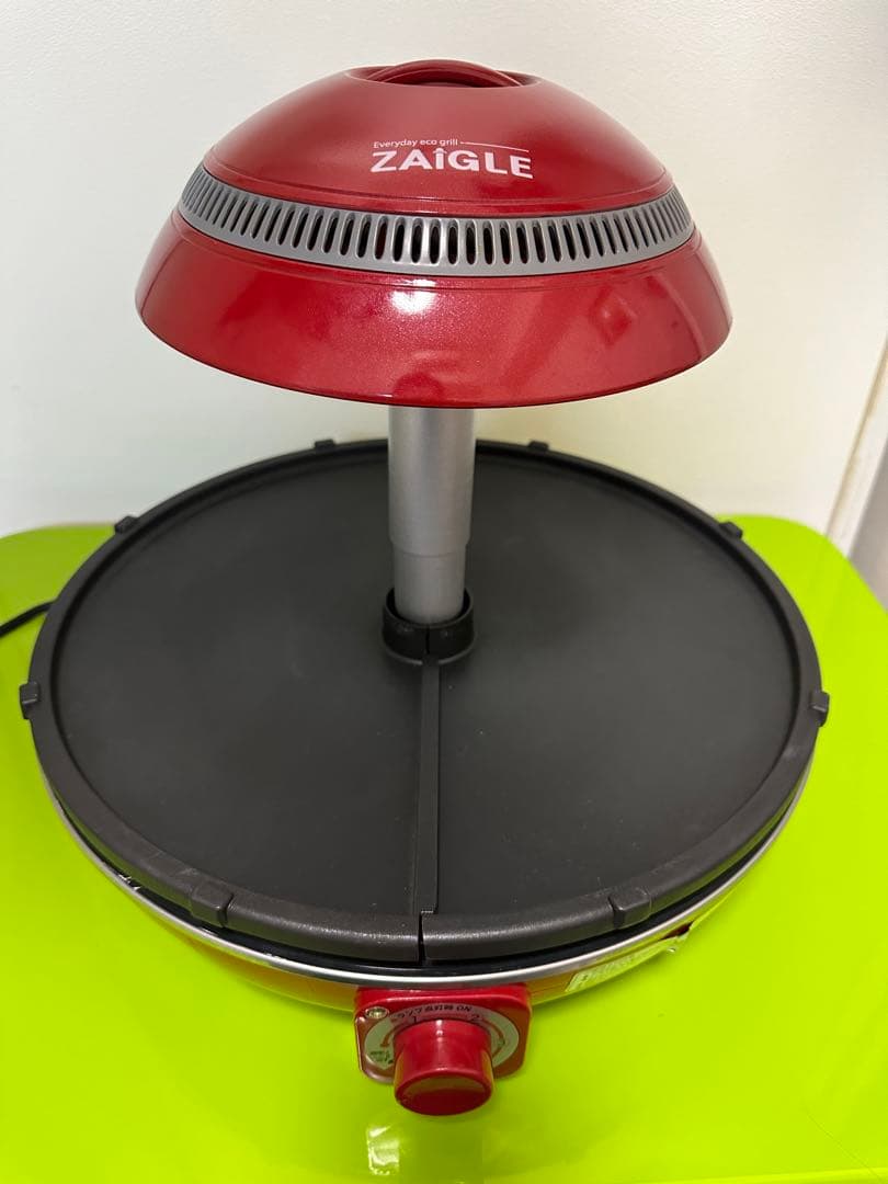 【美品】ザイグルプラスレッドJAPAN-ZAIGLE PLUS 煙少なめ室内焼肉