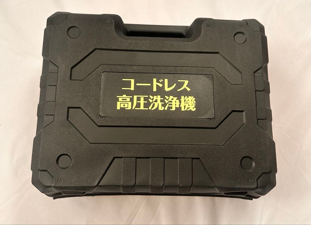 コードレス高圧洗浄機 充電式 バッテリー2個付 洗車・ベランダ　新品 未使用