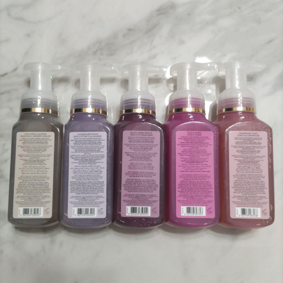 bath&body works　ハンドソープ5本セット