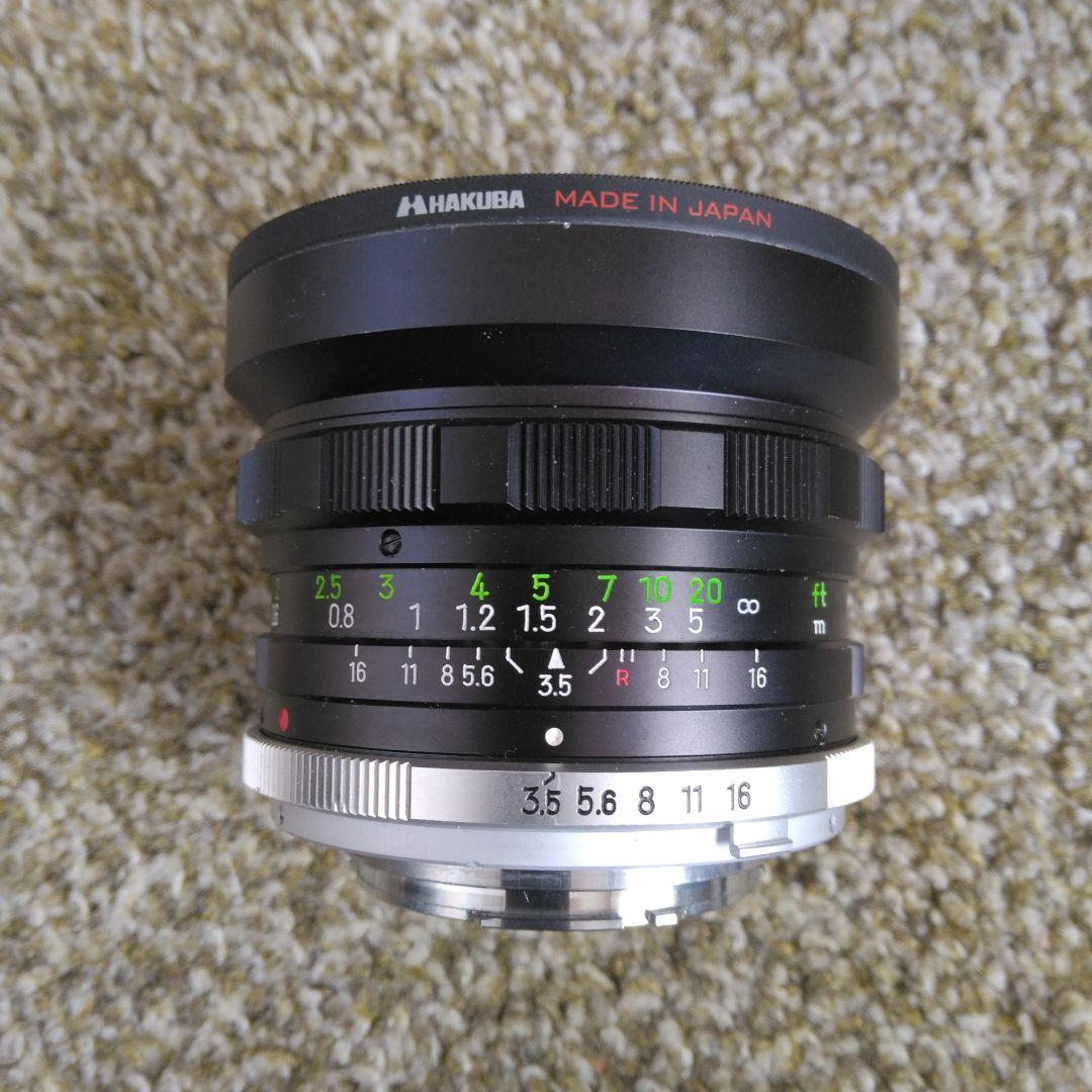 フィルムカメラ MINOLTA XE-b MC ROKKOR-SG 28mm f3.5