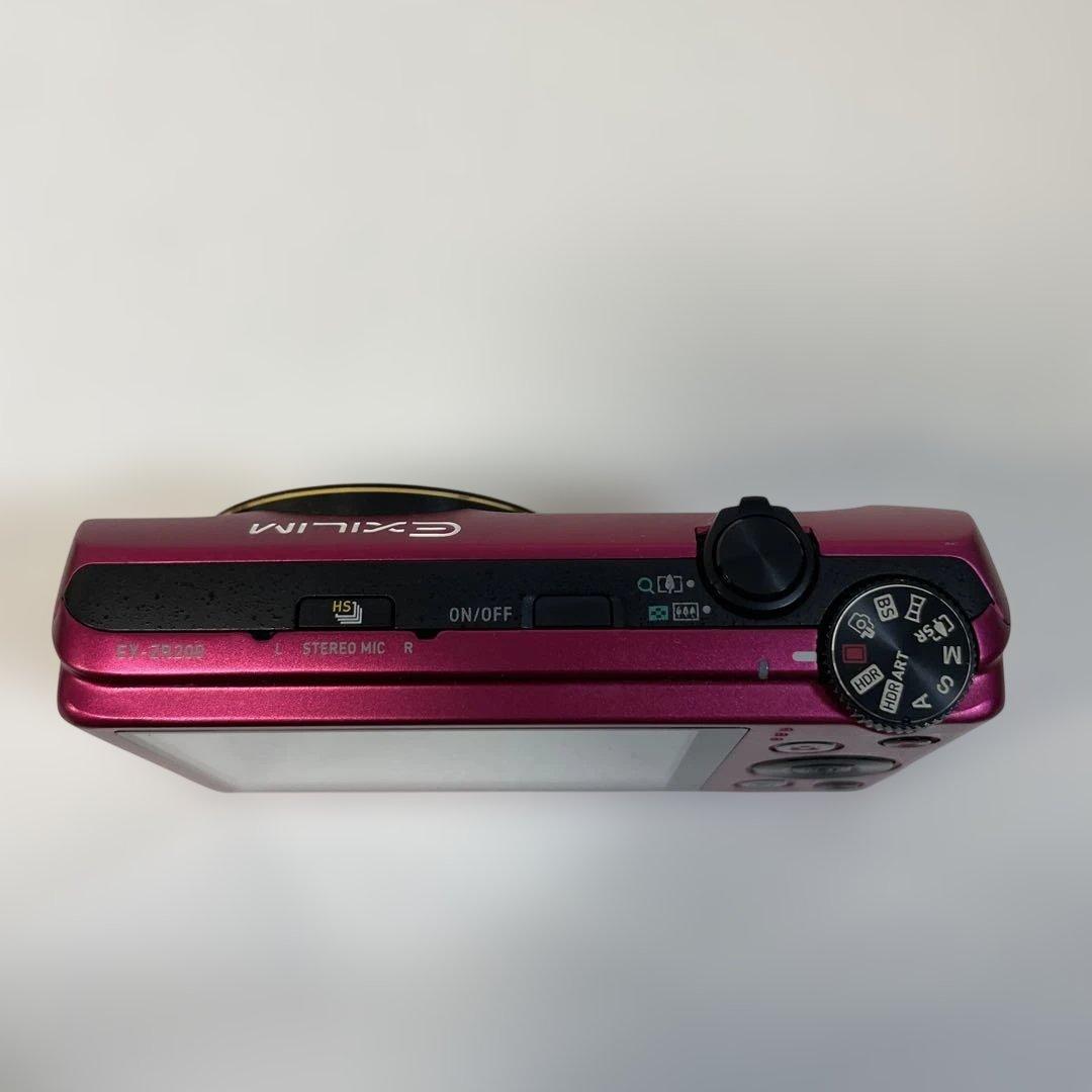 【動作確認済】CASIO EXILIM EX-ZR200 デジカメ