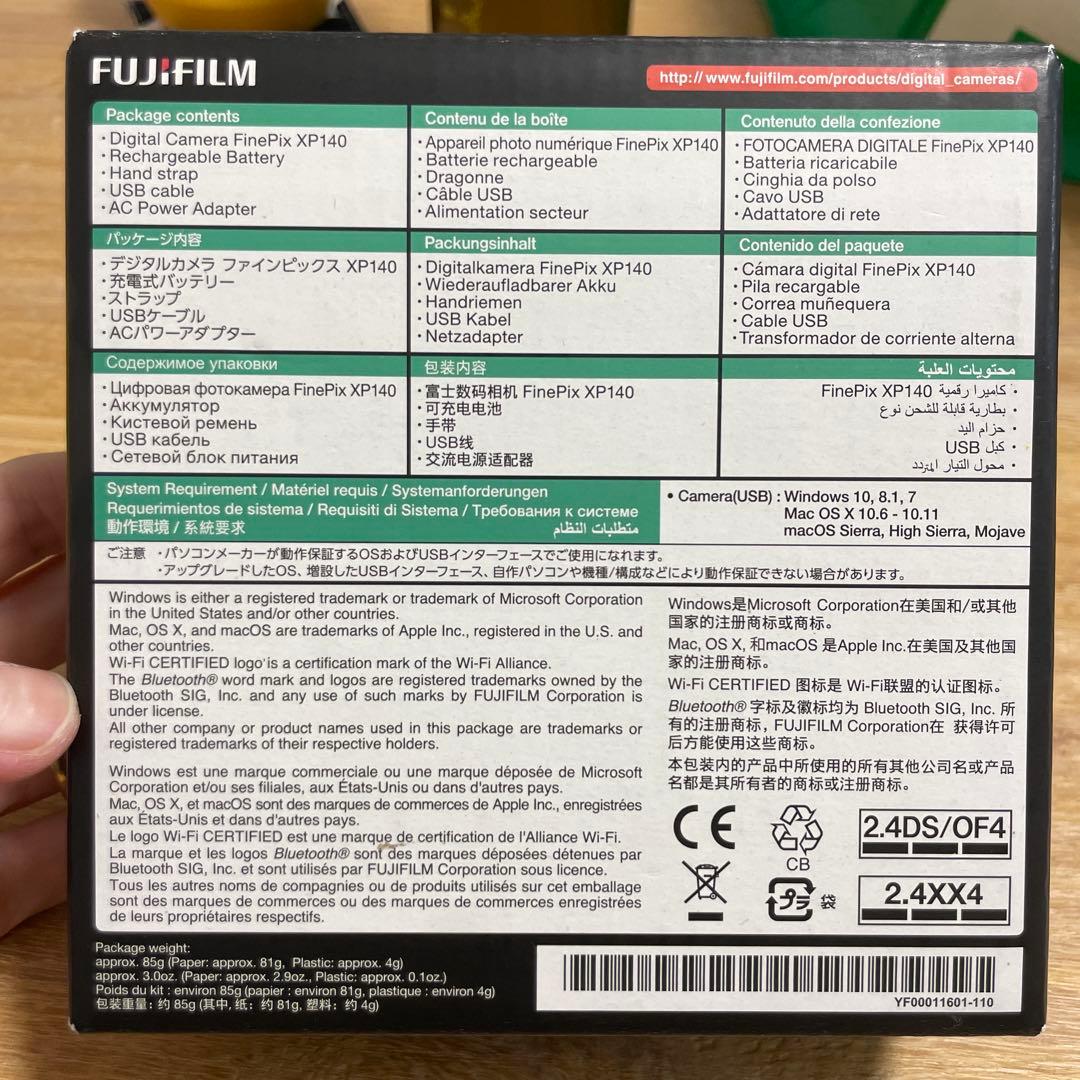☺*読様 【動作確認済】FINEPIX XP140 デジタルカメラ