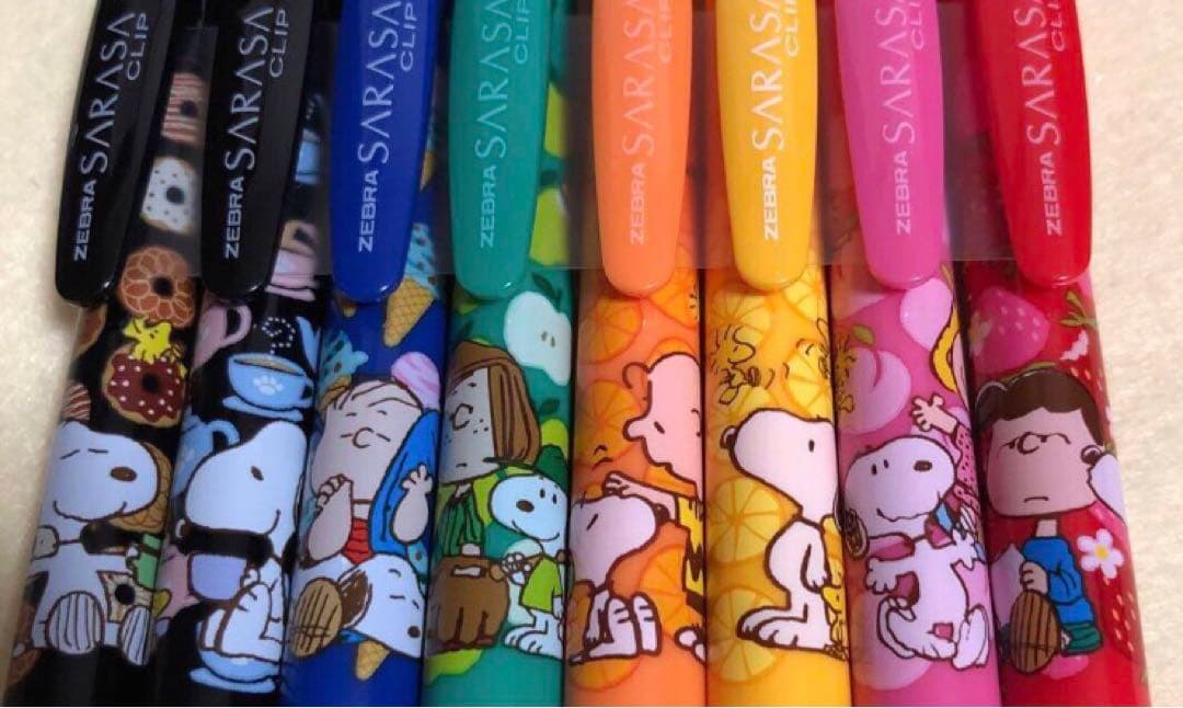 スヌーピー サラサナノ　サラサクリップ　16本セット　サラサ　数量限定　ゼブラ