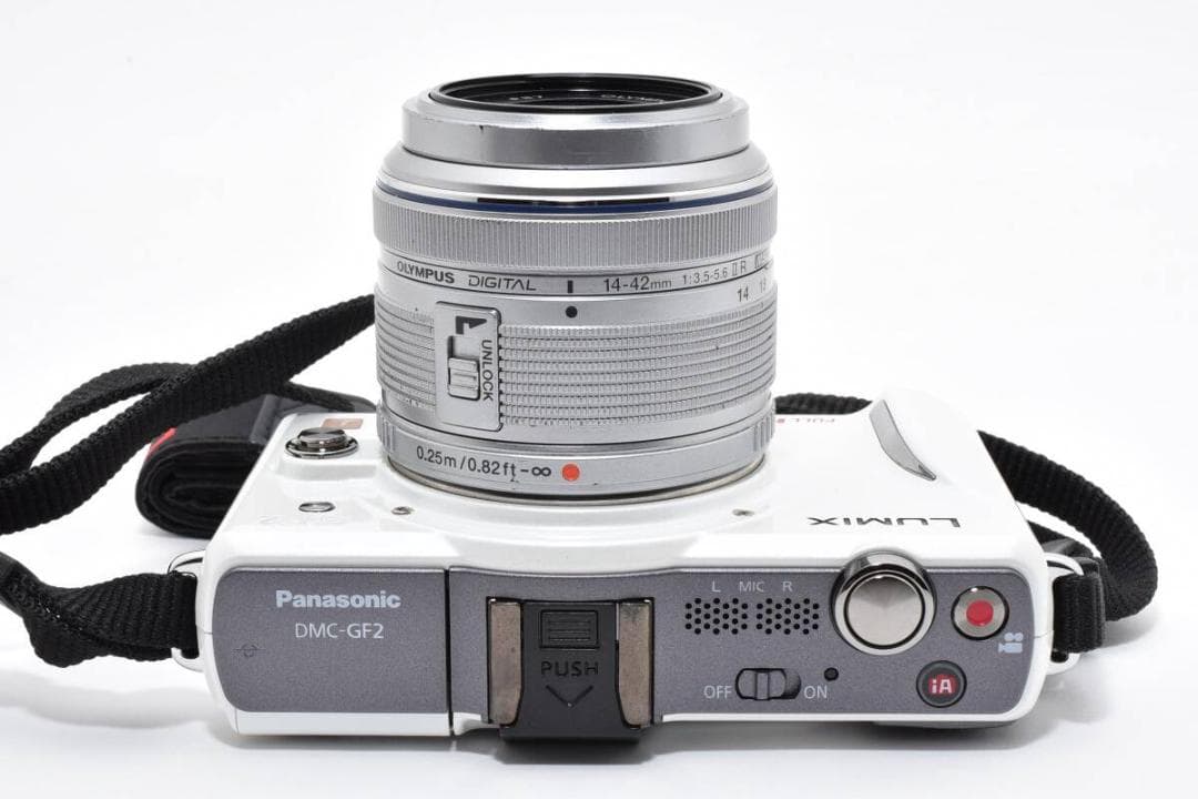 美品　Panasonic LUMIX DMC-GF2 レンズセット ＃A494
