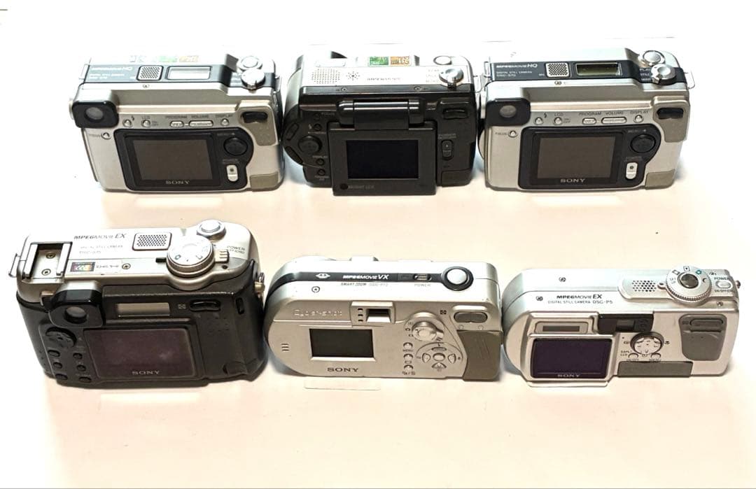 Sony Cyber-shot デジカメ 6台セット DSC-P5、P72含む