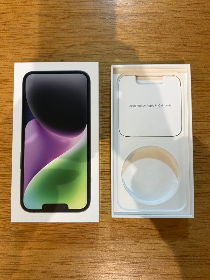 Apple iPhone14 ミッドナイト 256GB 本体 背面割れ ジャンク