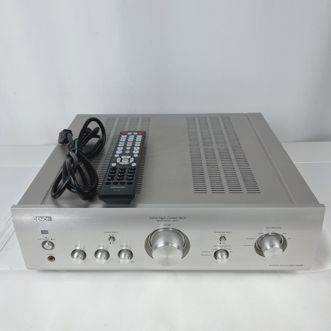 美品☘️ DENON PMA-1500SE-SP　 プレミアムシルバー