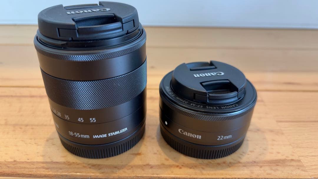 CANON EOS M3　標準レンズ／単焦点レンズセット