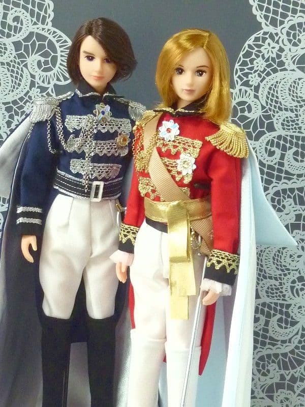 宝塚歌劇 男役衣装風『オスカル赤色軍服』➅