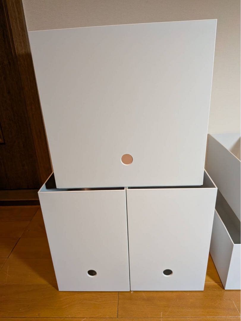 ■送料込■無印良品 MUJI 再生ポリプロピレン入りファイルボックス 引出 収納