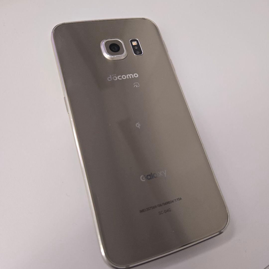 docomo Galaxy S6 Edge ゴールド SC-04G