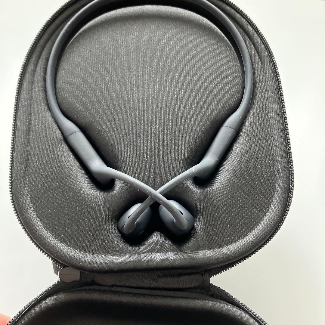 SHOKZ 骨伝導イヤホン ブラック 収納ケース付き