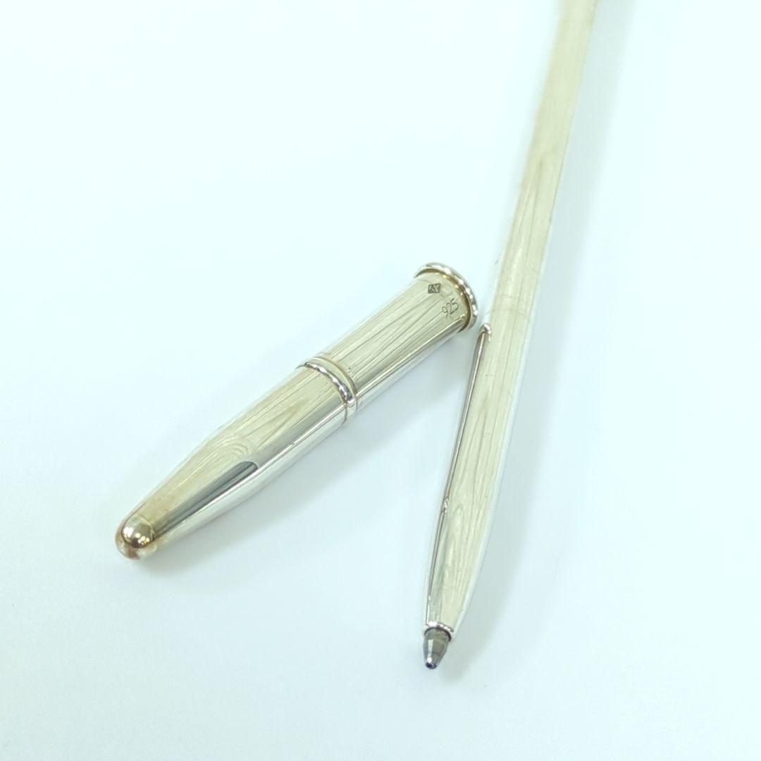 HERMES エルメス チェーン付き ボールペン シルバー 925 フランス製