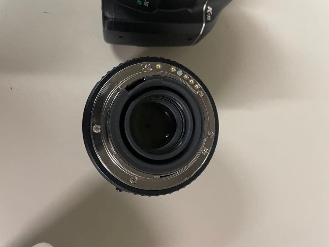 美品 PENTAX K-m デジタル一眼レフカメラ レンズ3個付き 充電機あり